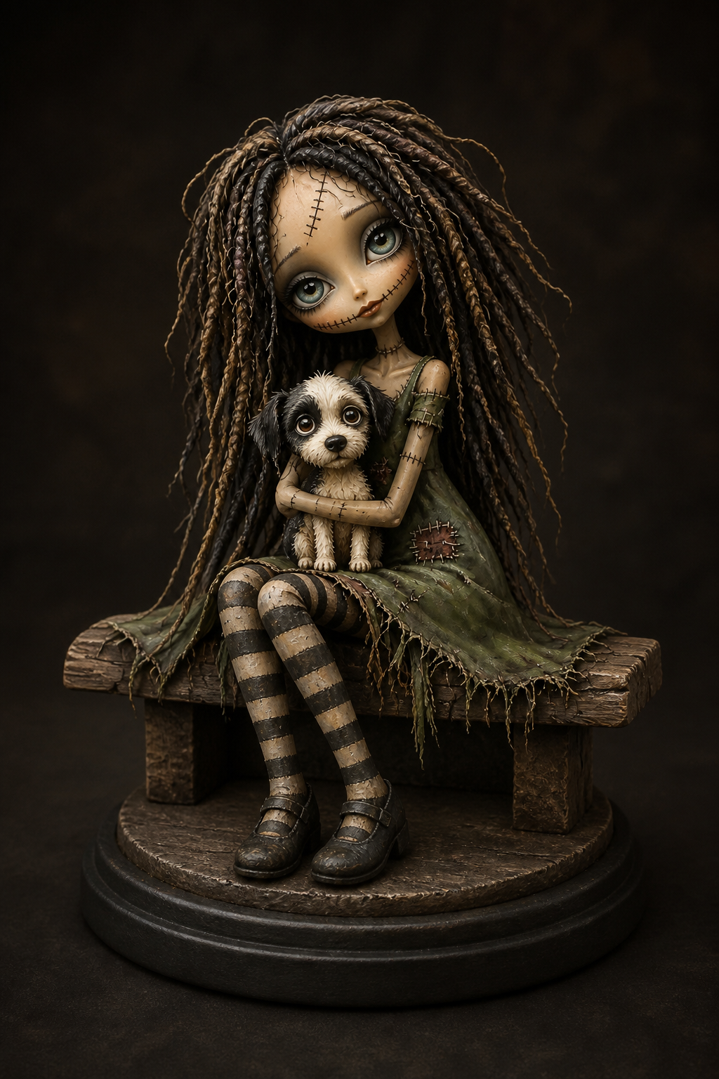Stitched doll design preview